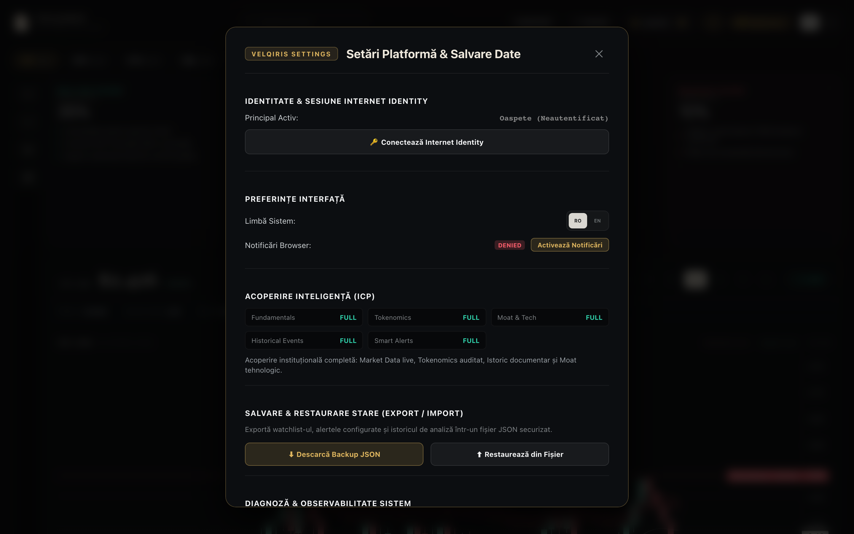 Founder Observatory & Governance